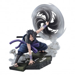 Naruto Shippuden FiguartsZERO Extra Battle PVC socha Sasuke Uchiha -The Light & Dark of the Mangekyo Sharingan- 20 cm